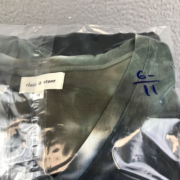 Cloth & Stone Anthropologie Womens Tie Dye Tunic Top size M - Picture 9 of 9